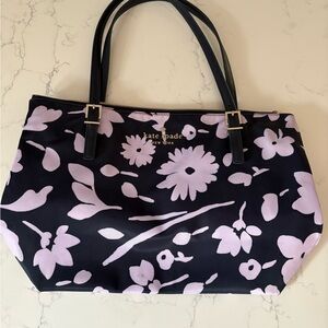 Kate Spade Watson Maya Tote Navy/Light Purple